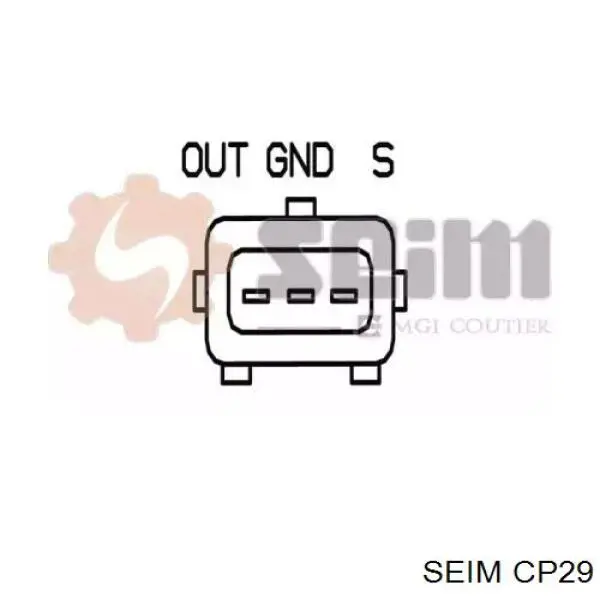 Датчик коленвала CP29 Seim