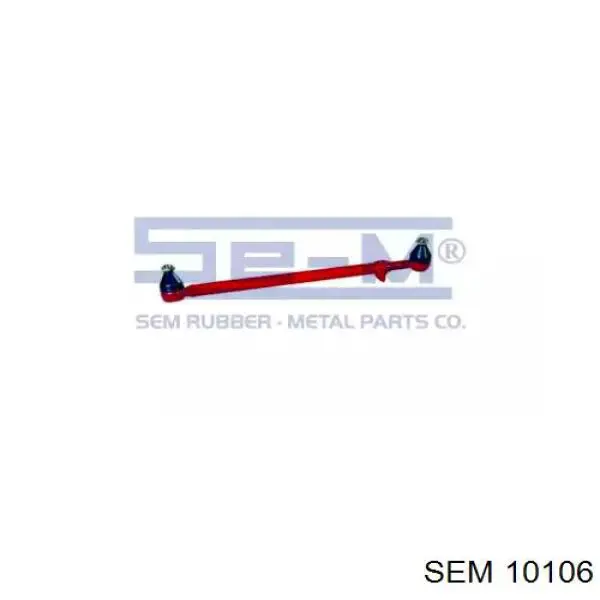 Тяга рулевая передней подвески продольная 10106 SEM