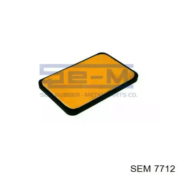 Подушка рессоры межлистовая SEM 7712