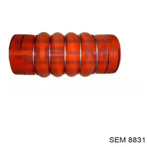 Патрубок воздушный, выход из турбины/компрессора (наддув) 8831 SEM