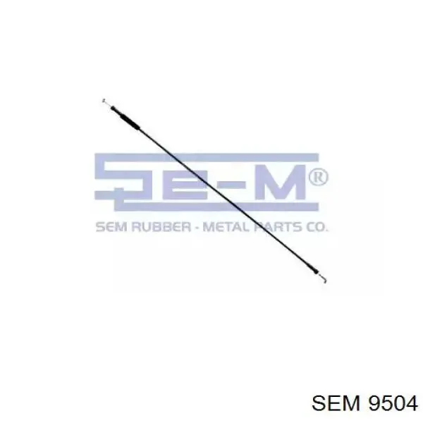 Трос (тяга) открывания замка двери передней 9504 SEM
