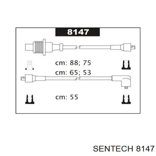 Высоковольтные провода 8147 Sentech