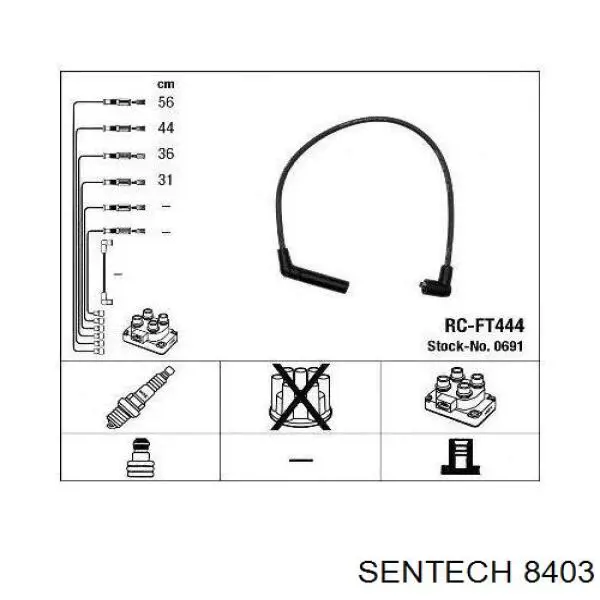 Провода зажигания Sentech 8403 цена, от 22.85 USD