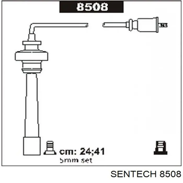 Высоковольтные провода 8508 Sentech