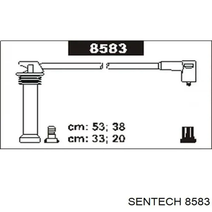 8583 Sentech высоковольтные провода