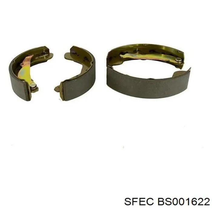 BS001622 Sfec Барабанные тормозные колодки