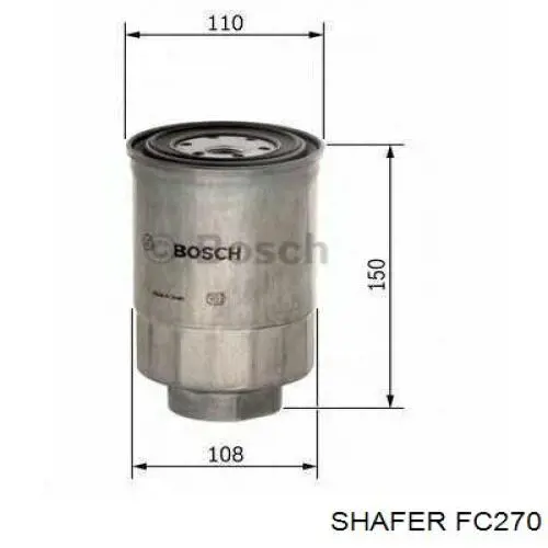 FC270 Shafer топливный фильтр