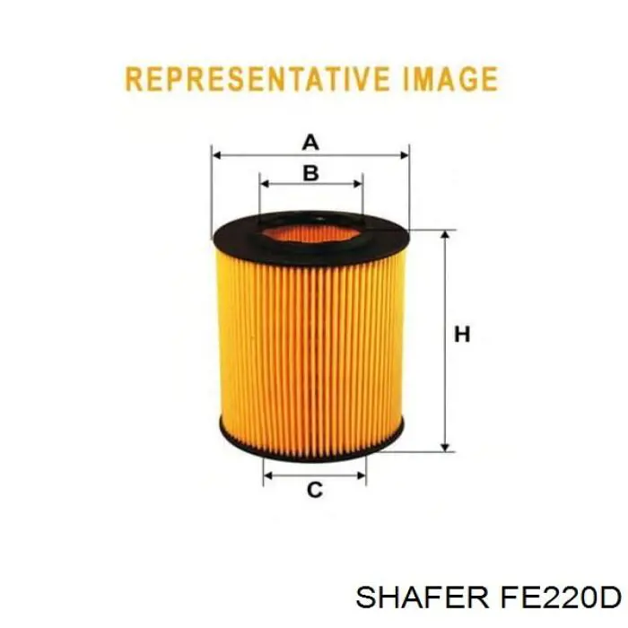 Фильтр тонкой очистки топлива Shafer FE220D цена, от 4.87 USD