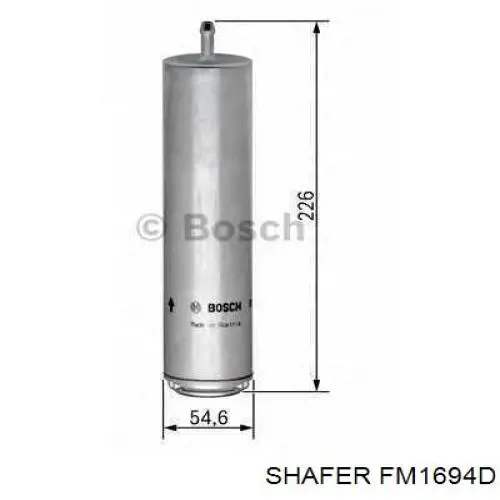 Filtro de combustible FM1694D Shafer