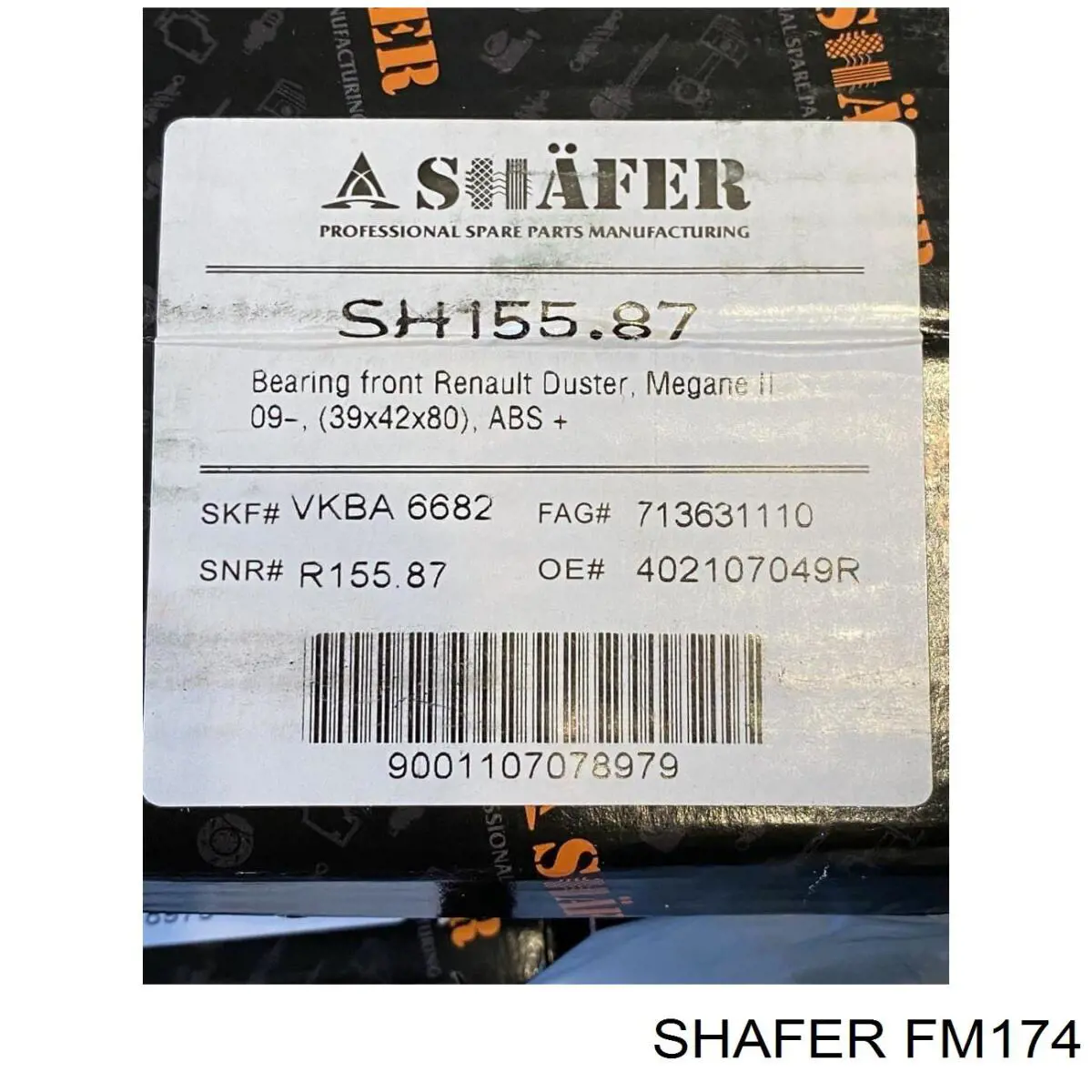 Топливный фильтр FM174 Shafer