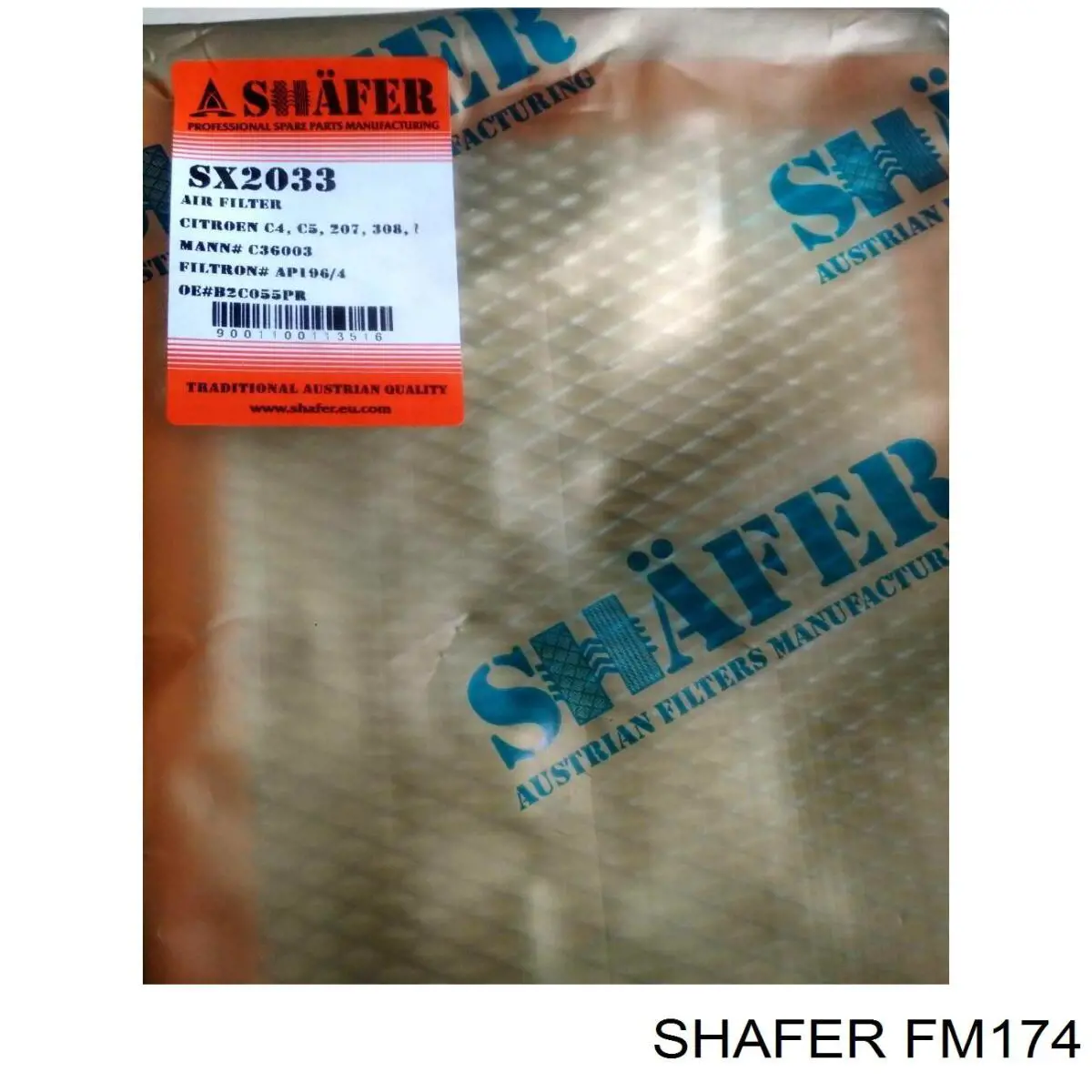 Фильтр тонкой очистки топлива Shafer FM174 цена, от 6.13 USD
