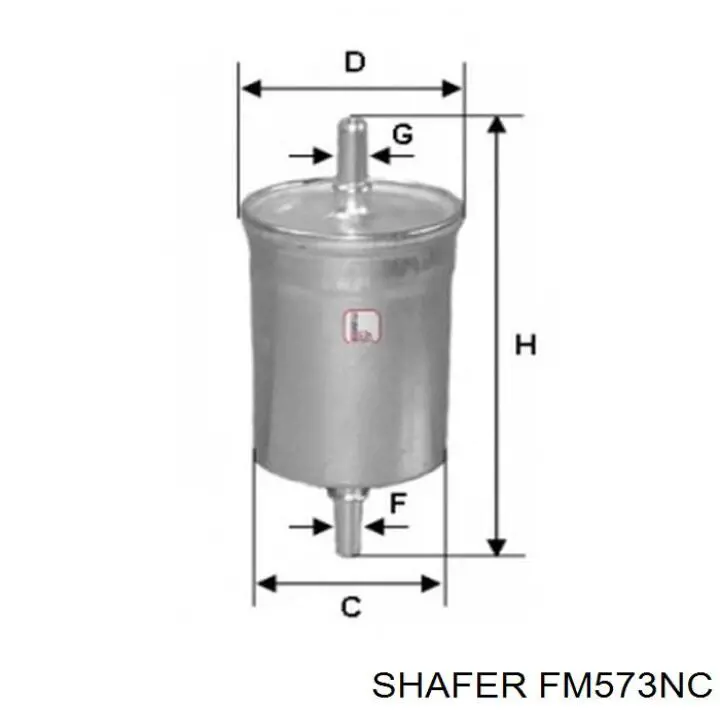 FM573NC Shafer Фильтр топлива