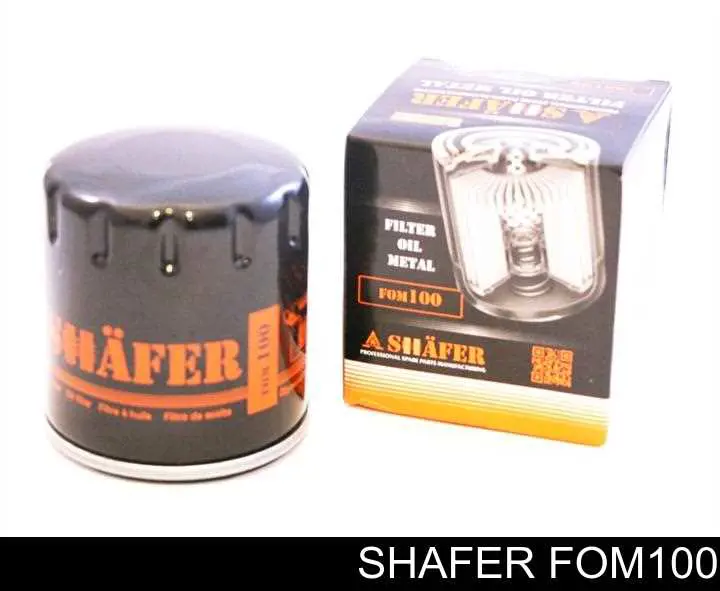 FOM100 Shafer filtro de óleo