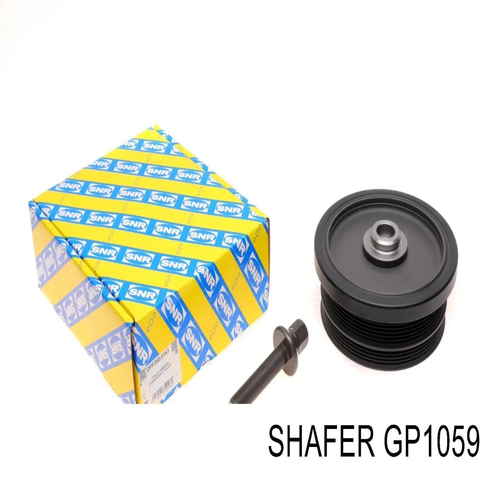 Шкив коленвала (демпфер) Shafer GP1059 цена, от 130.37 USD