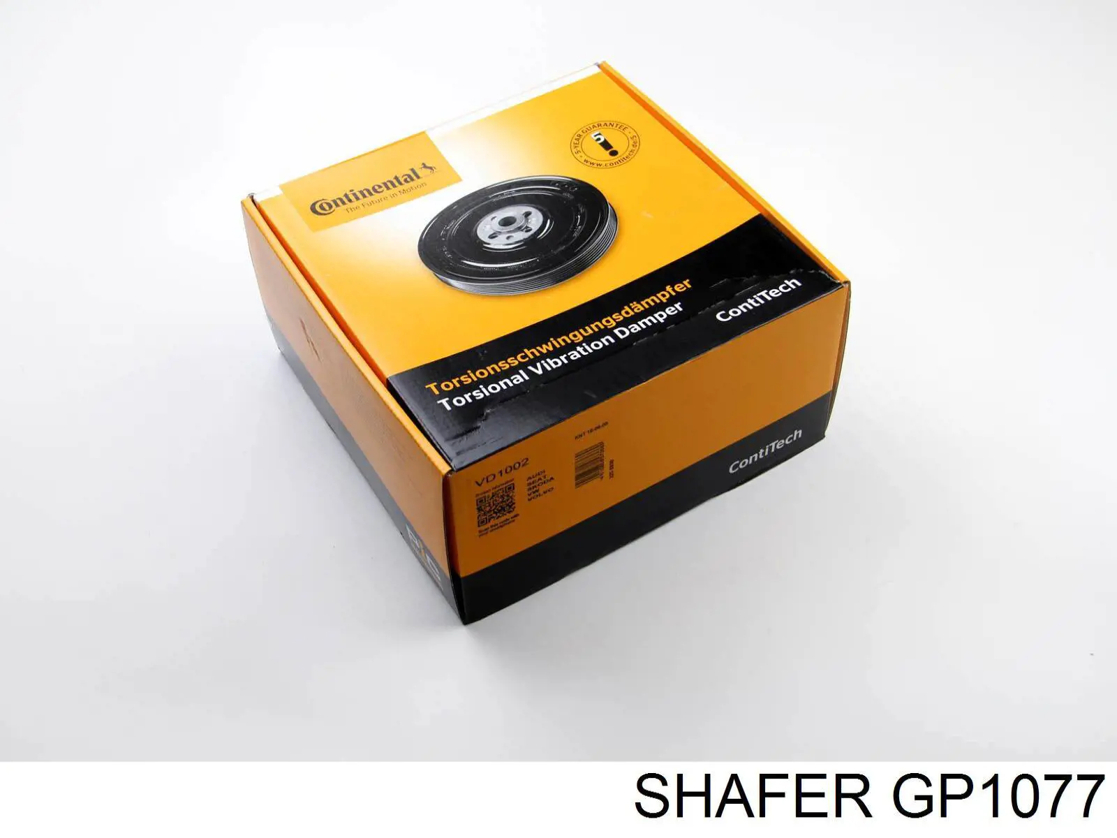 GP1077 Shafer Шкив коленчатого вала