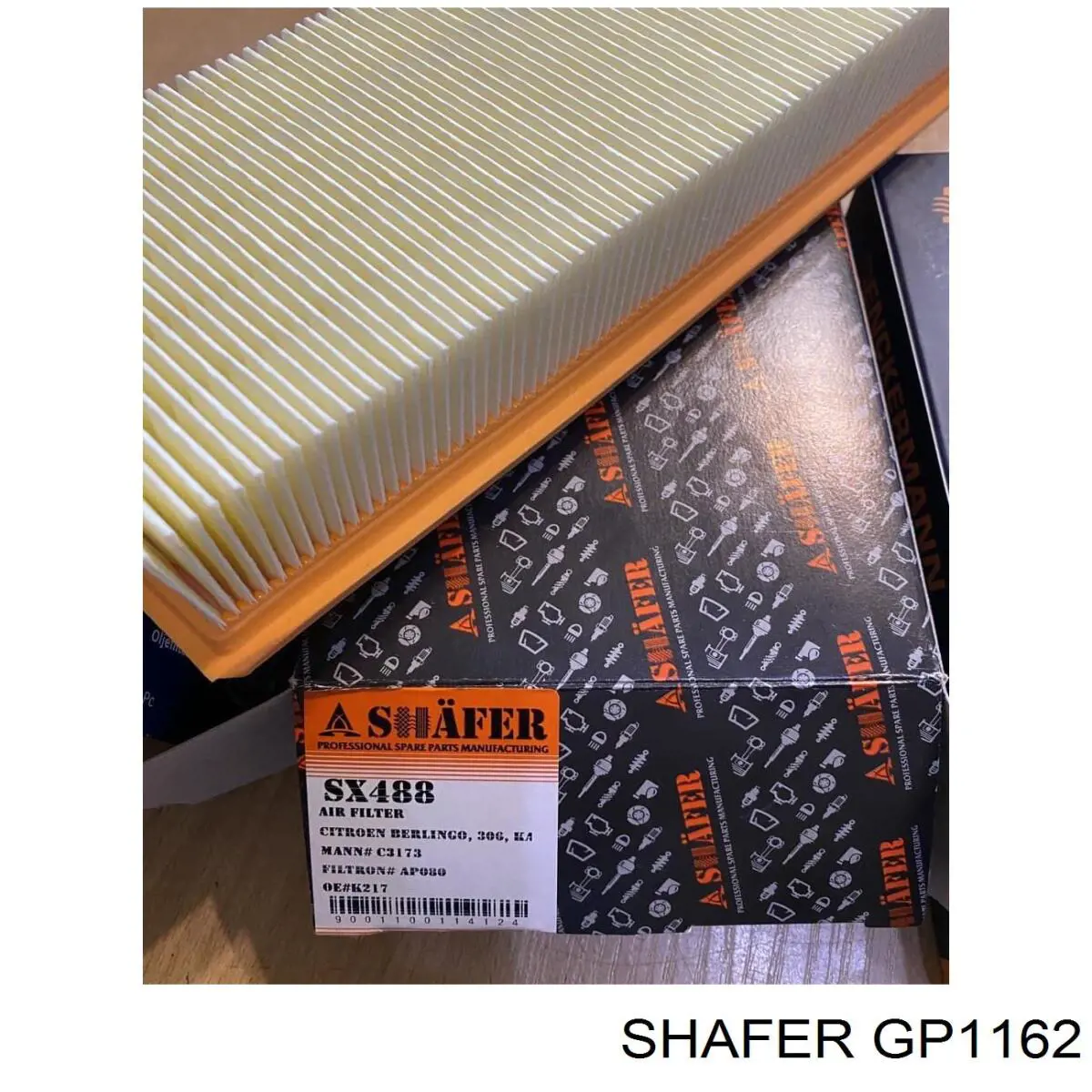 Шкив коленвала (демпфер) Shafer GP1162 цена, от 56.60 USD