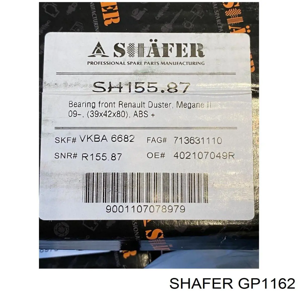 Купить GP1162 Shafer Шкив-демпфер коленвала
