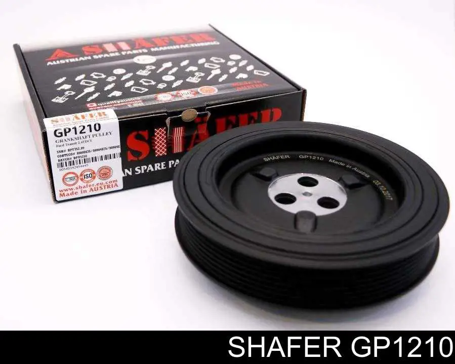 GP1210 Shafer Шкив коленчатого вала