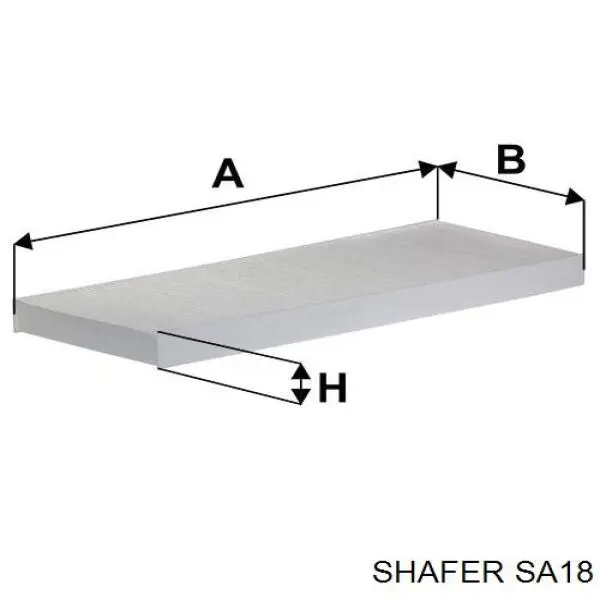 SA18 Shafer Внутрисалонный фильтр