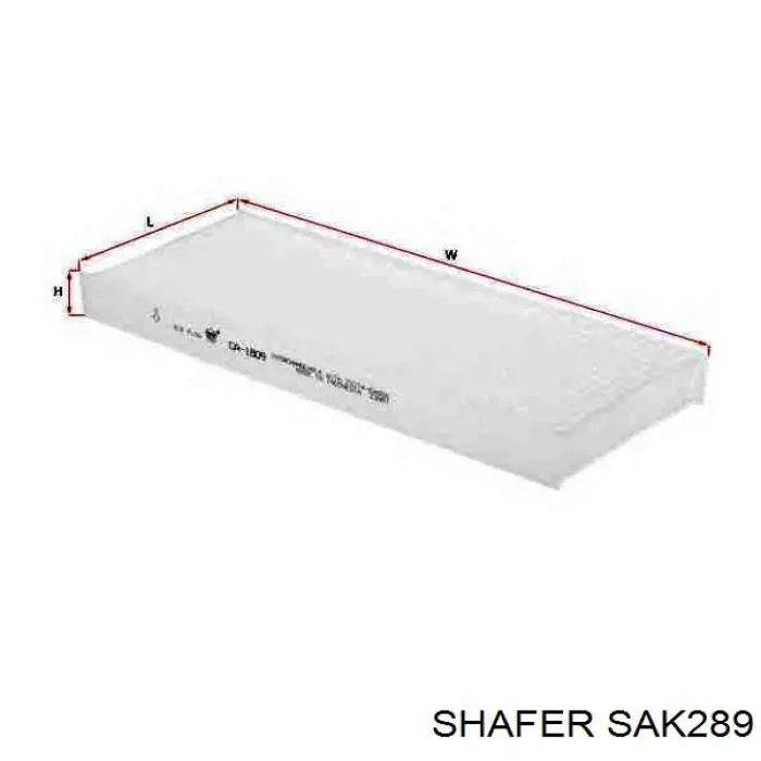 Фильтр воздушный отопителя Shafer SAK289 цена, от 4.80 USD