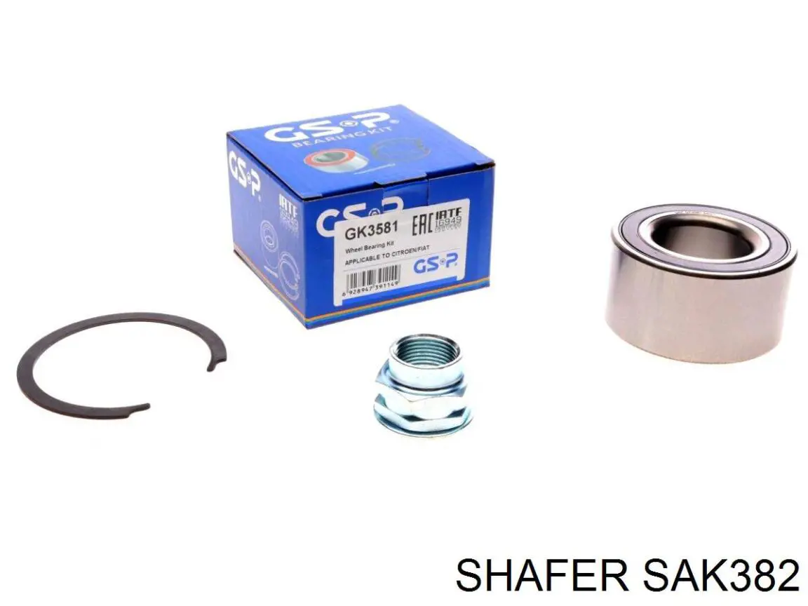 Купить SAK382 Shafer Фильтр салона угольный