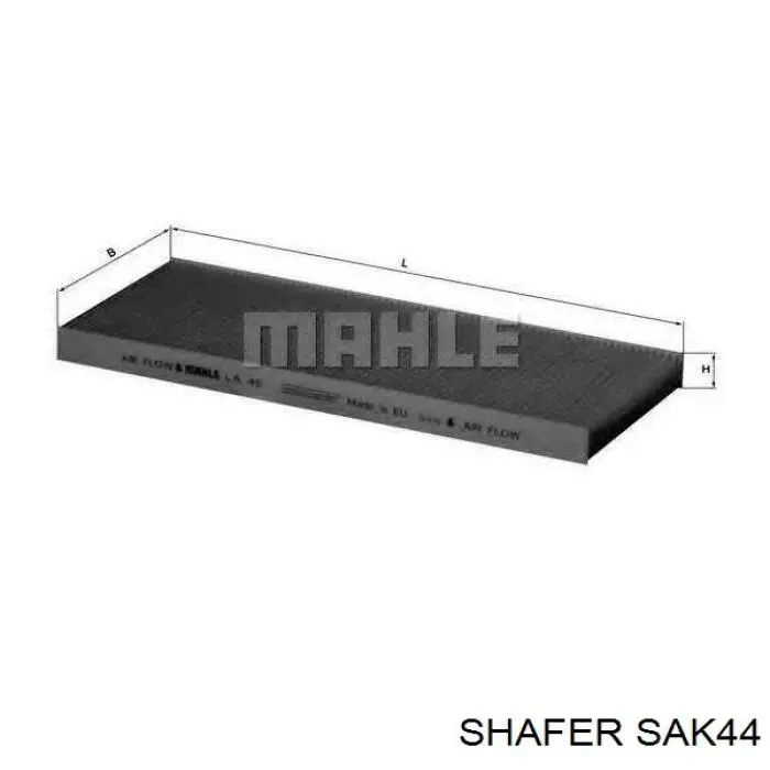Фильтр воздушный отопителя Shafer SAK44 цена, от 5.26 USD