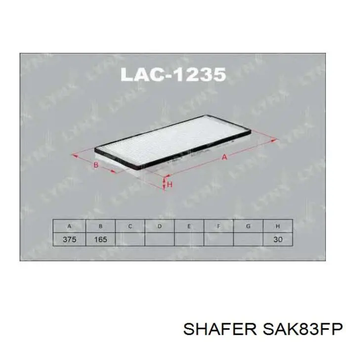 SAK83FP Shafer Внутрисалонный фильтр