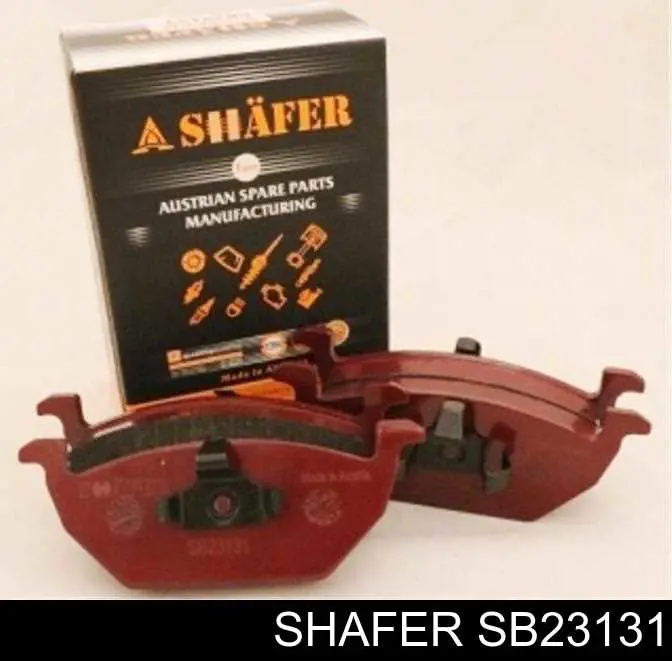 SB23131 Shafer колодки тормозные передние дисковые