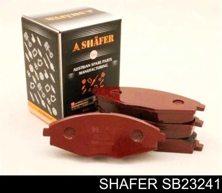 Передние тормозные колодки SB23241 Shafer