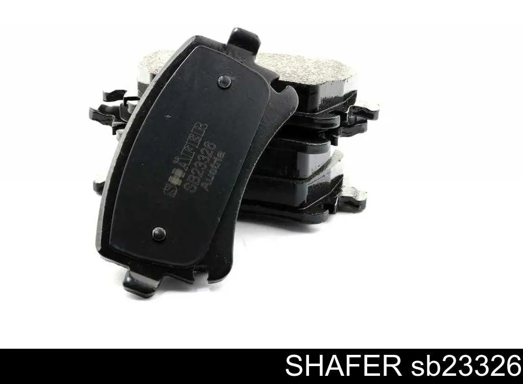 Колодки тормозные задние дисковые Shafer SB23326