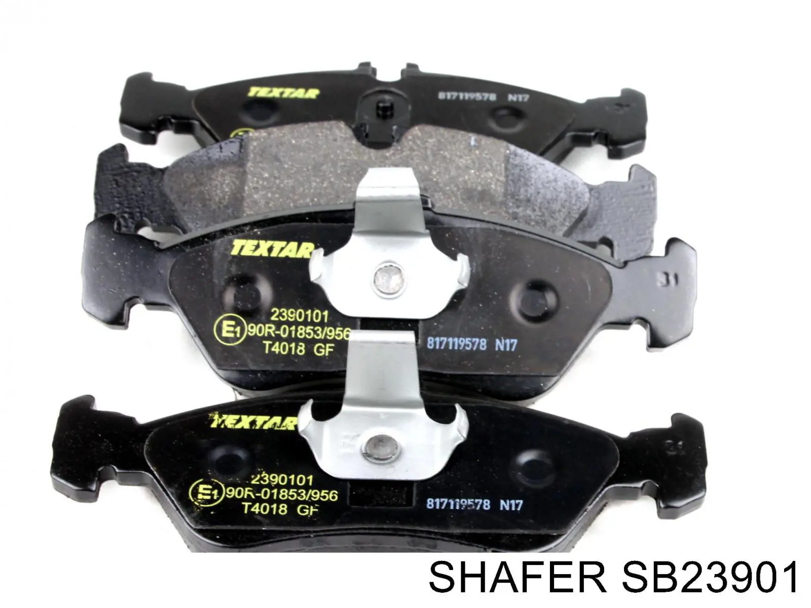 SB23901 Shafer Колодки тормозные дисковые комплект