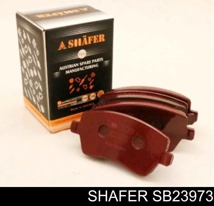 SB23973 Shafer передние тормозные колодки