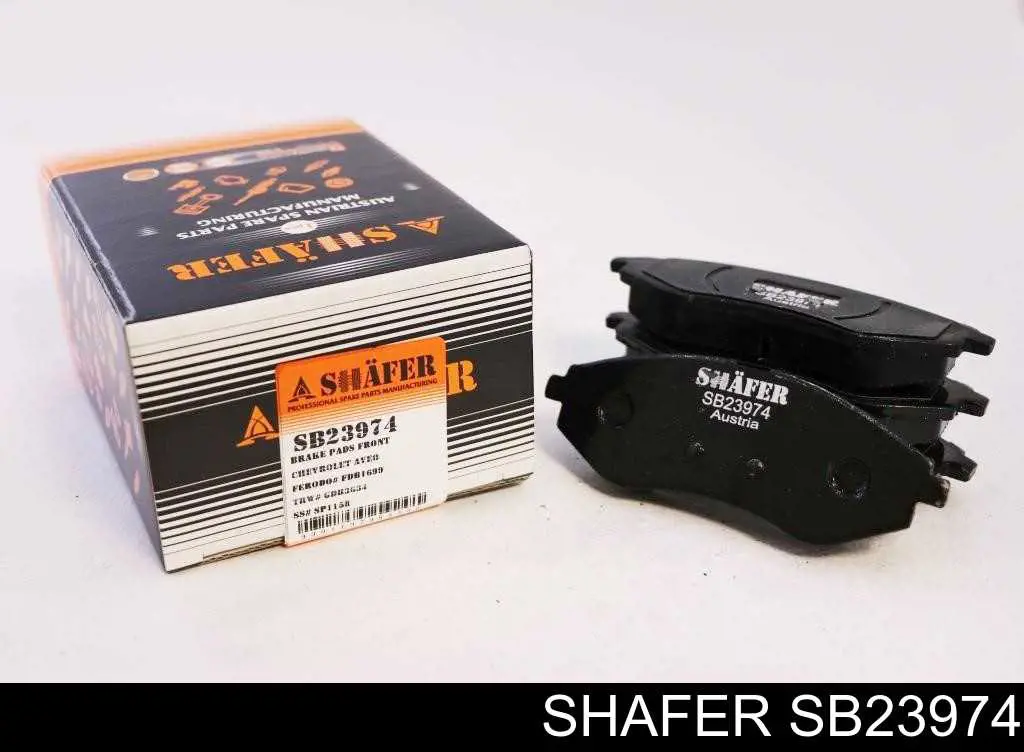 SB23974 Shafer Колодки передние