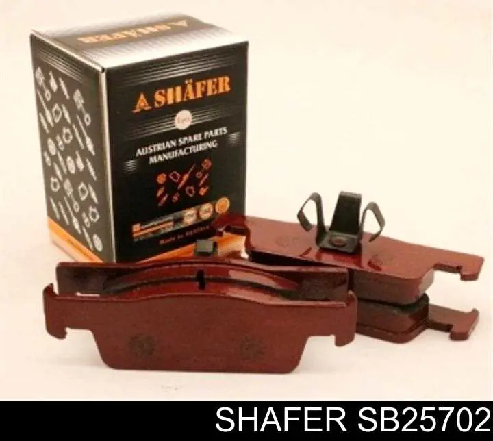 Передние тормозные колодки SB25702 Shafer