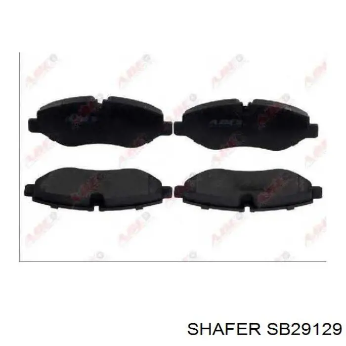 Передние тормозные колодки SB29129 Shafer