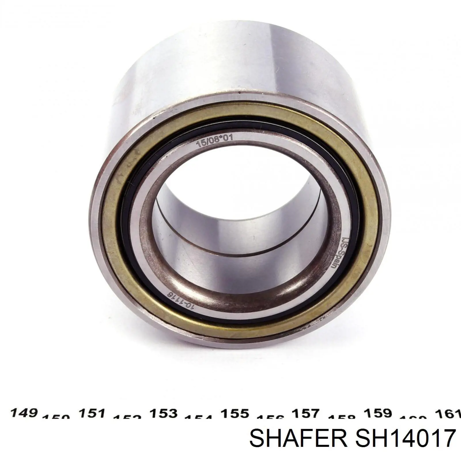 SH14017 Shafer подшипник ступицы передней