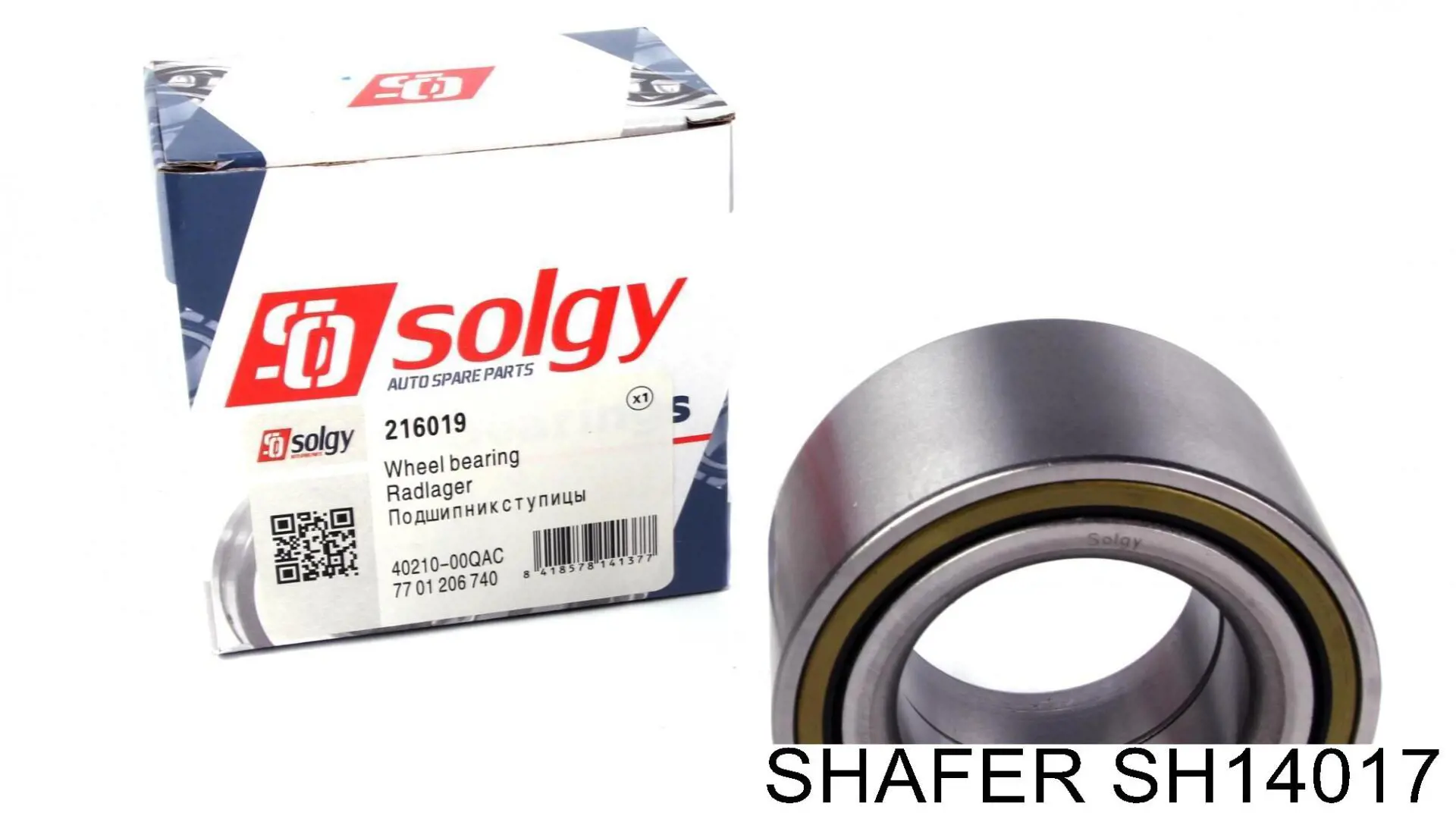 SH14017 Shafer Подшипник ступицы передней