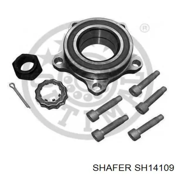 SH141.09 Shafer rolamento de cubo dianteiro