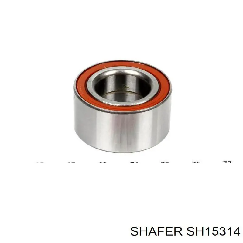 Комплект подшипника ступицы колеса Shafer SH15314 цена, от 6.90 USD