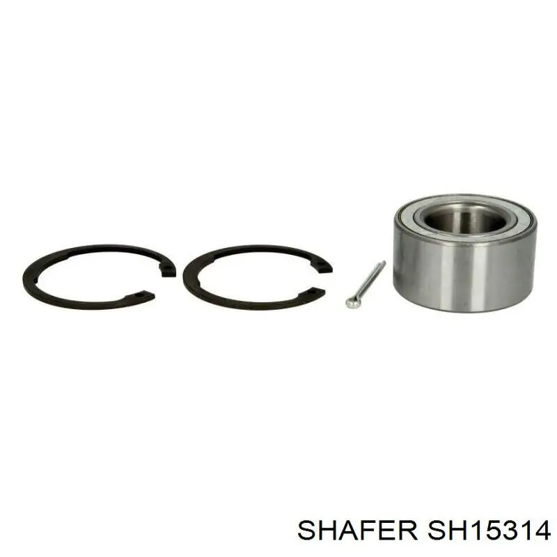 Комплект подшипника ступицы колеса Shafer SH15314 цена, от 6.90 USD