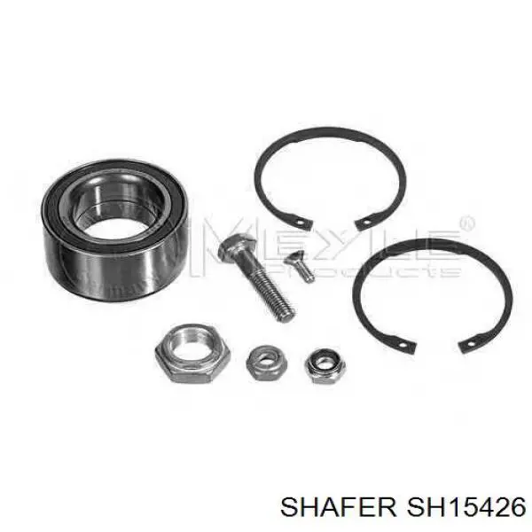 SH15426 Shafer подшипник ступицы передней/задней
