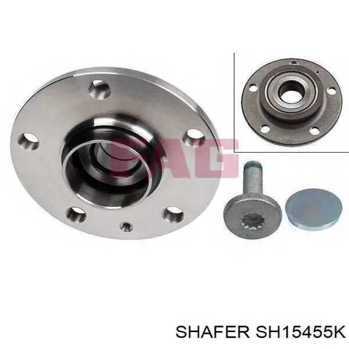 SH15455K Shafer Ступица задняя