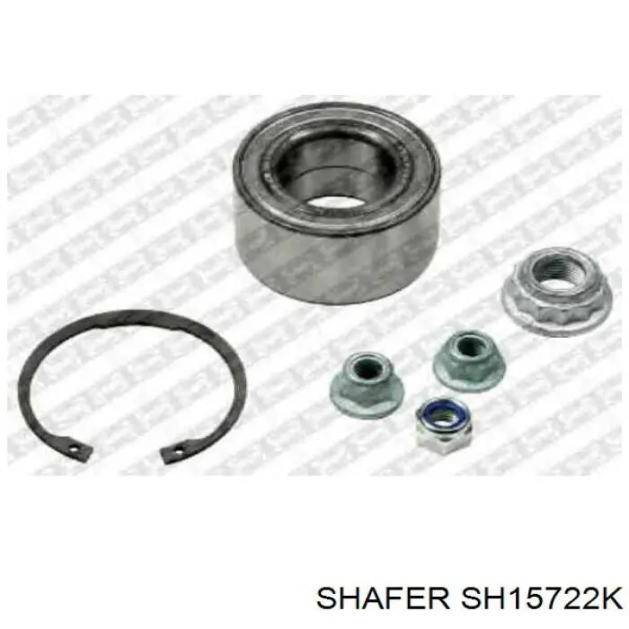 SH15722K Shafer Подшипник ступицы передней