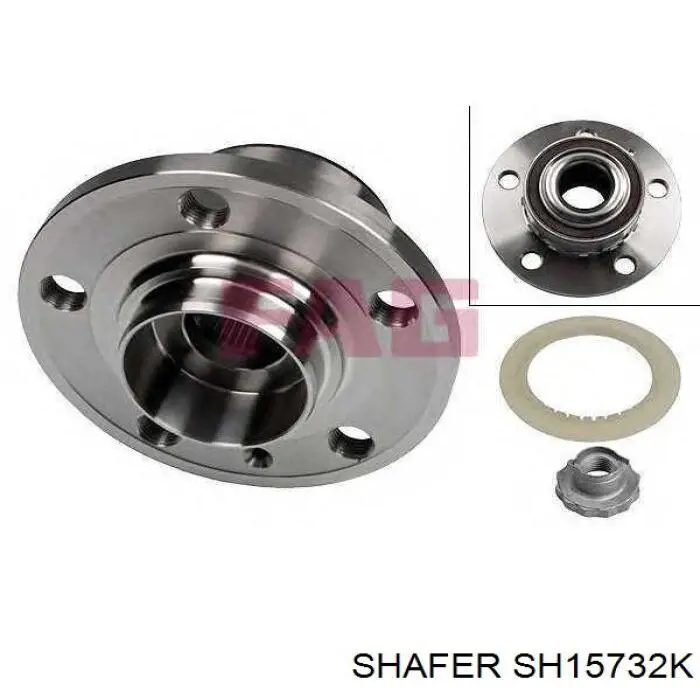 Передняя ступица SH15732K Shafer