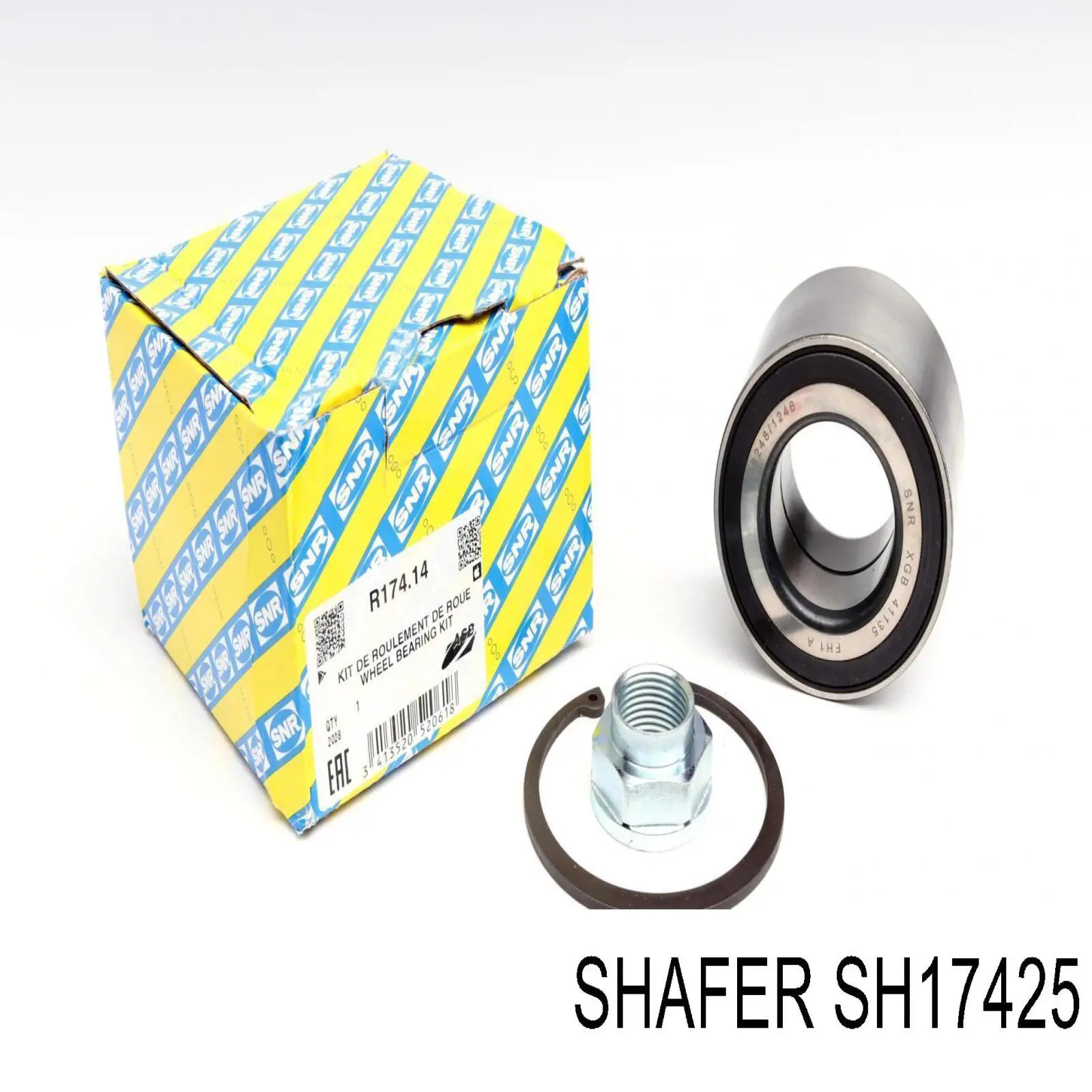 SH17425 Shafer Подшипник ступицы передней