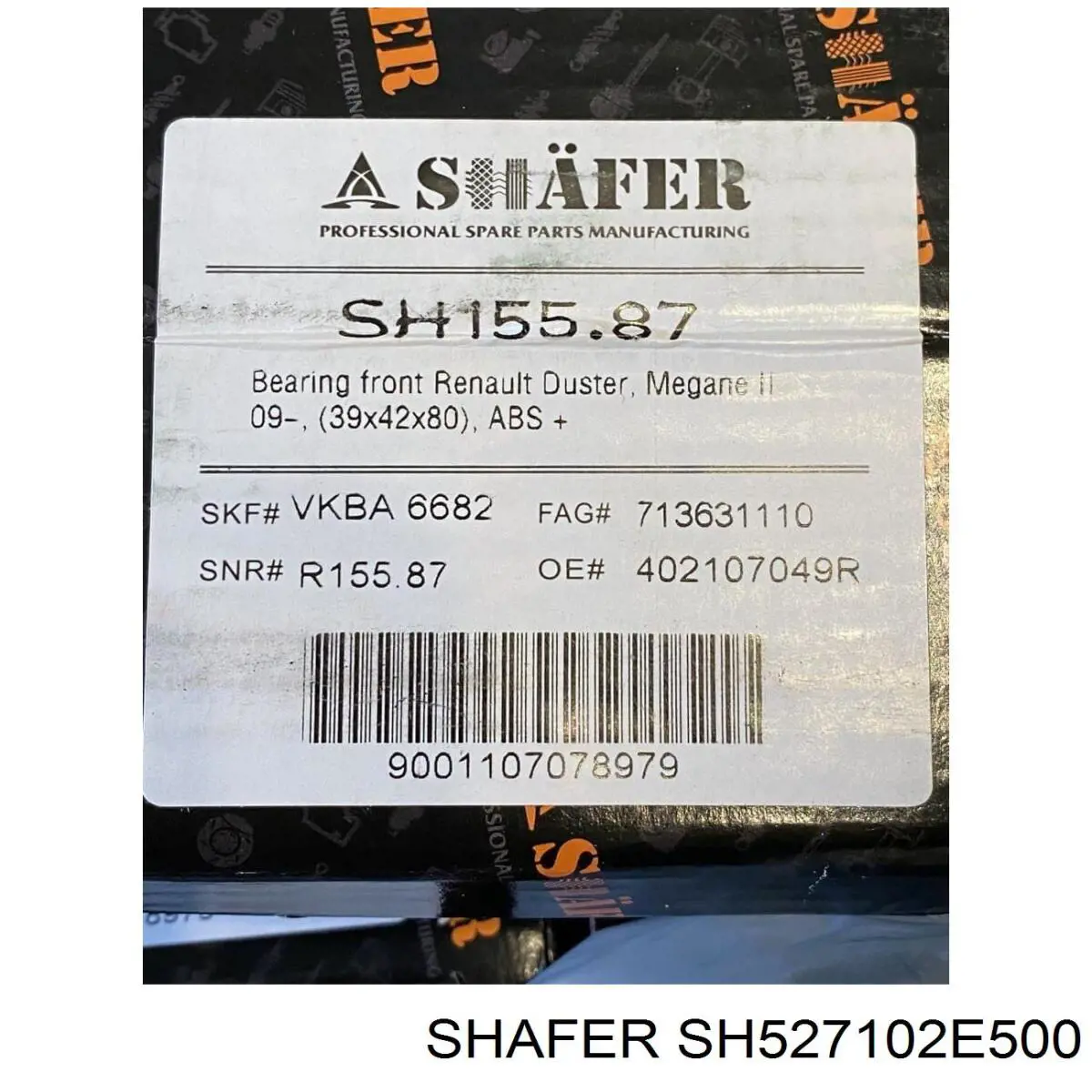 Купить SH527102E500 Shafer Задняя шпиндель