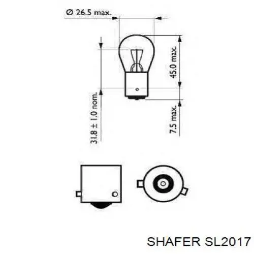 Лампочка SL2017 Shafer