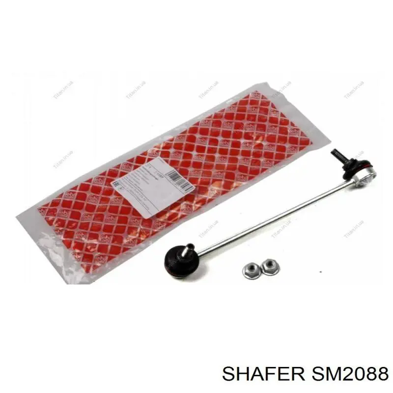 SM2088 Shafer Тяжка стабилизатора, переднего, левая