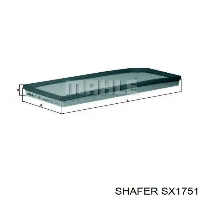 Воздушный фильтр SX1751 Shafer