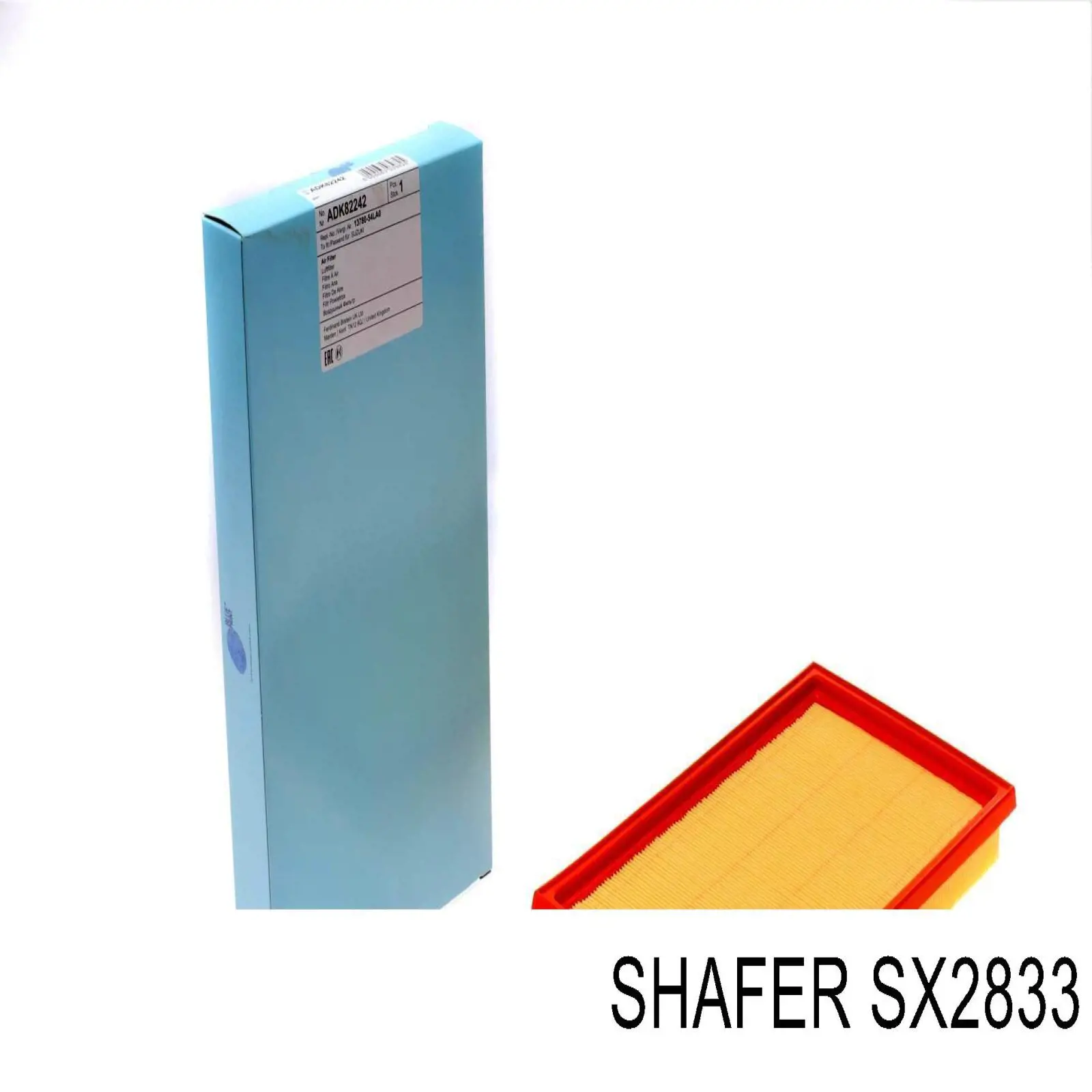 SX2833 Shafer filtro de ar